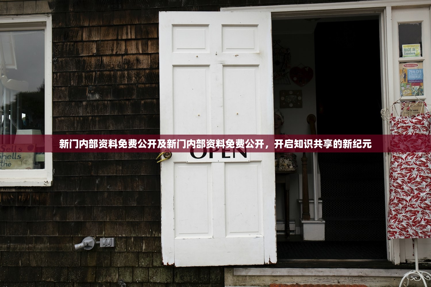 新门内部资料免费公开及新门内部资料免费公开,开启知识共享的新纪元